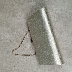 🗝️ Vintage Silver Evening Clutch